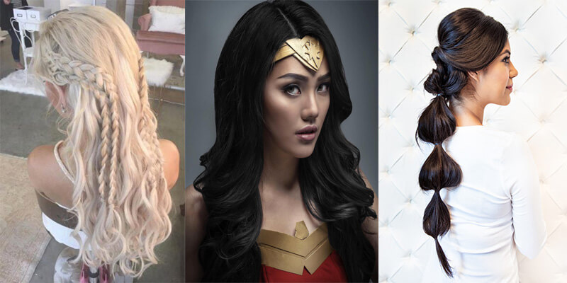 Range of Halloween Hairstyles