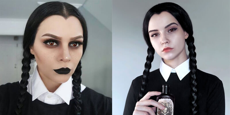 Wednesday Addams Hairstyle