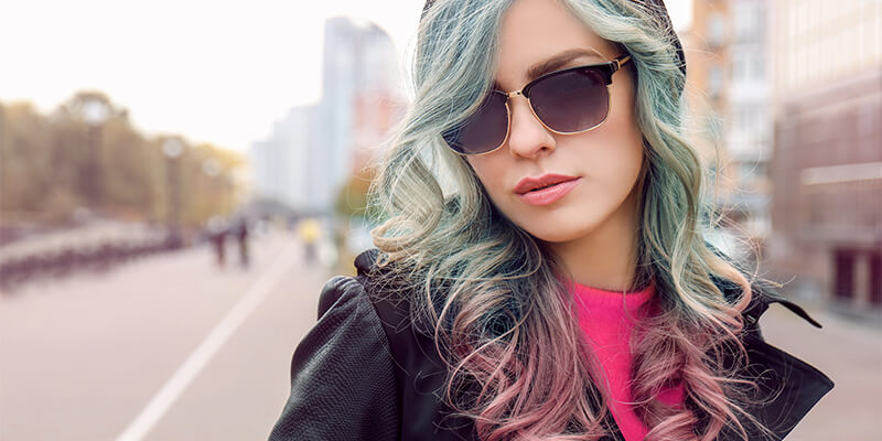 Pastel Hair Colour